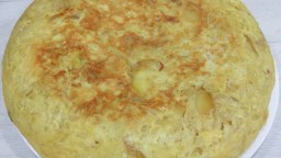 Recepta de cuina de Truita de patata i ceba